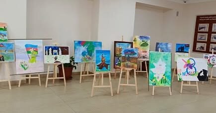 “Zəfər  günü”nə həsr olunmuş rəsm sərgisi təşkil olunub