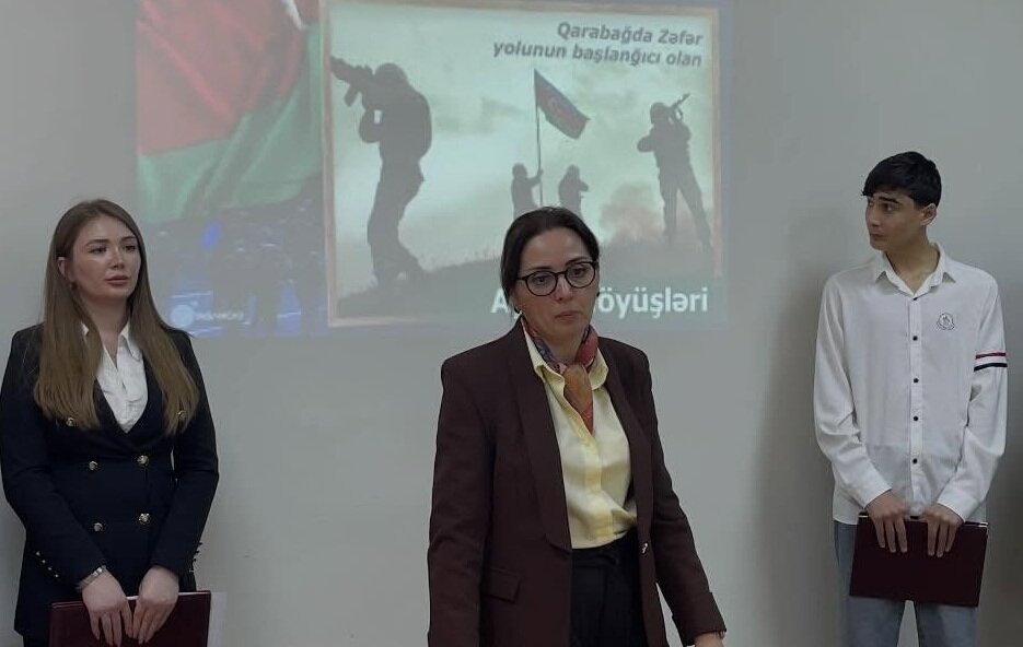 ”Aprel döyüşləri- böyük zəfərin başlanğıcı” adlı tədbir keçirilib