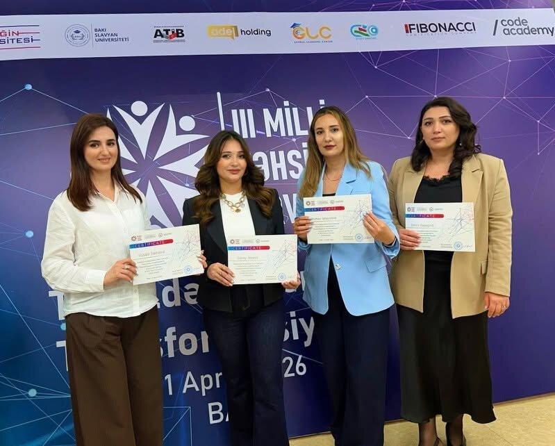 Bakı Slavyan Universitetində keçirilmiş  III Milli Təhsil Zirvəsidə