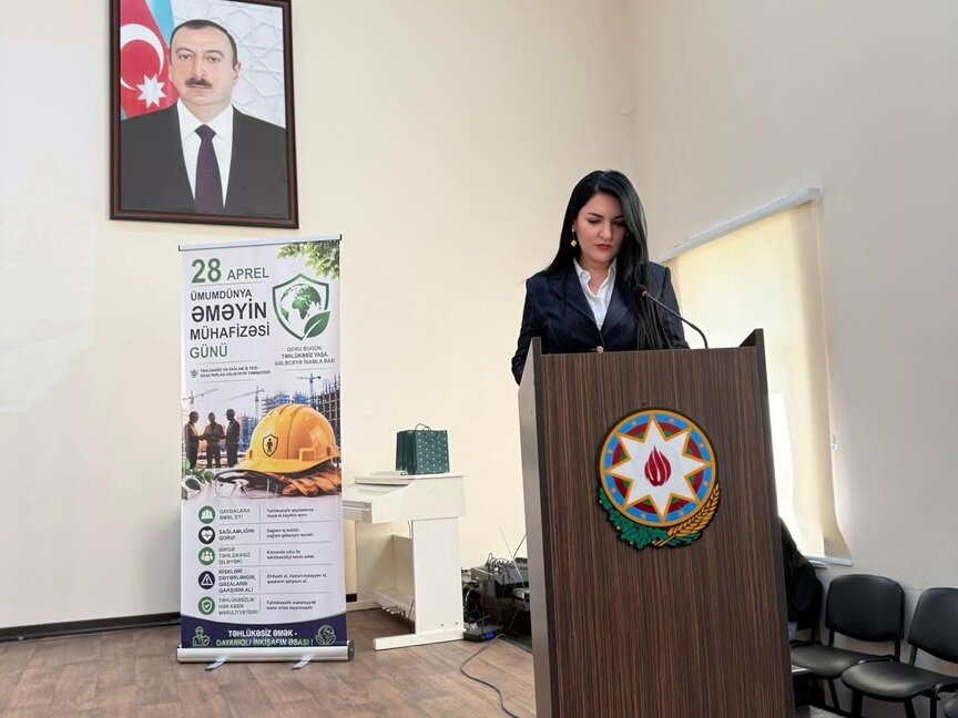 8 aprel – Ümumdünya Əməyin Mühafizəsi Günü münasibətilə kollecdə maarifləndirici tədbir keçirilib