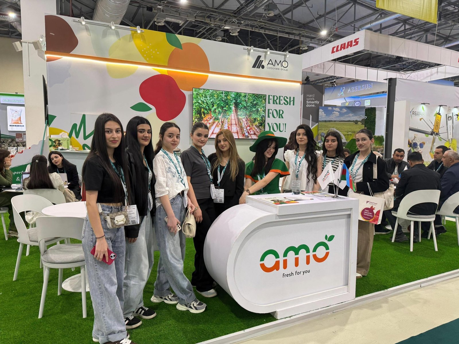 Tələbələrimiz “Caspian Agro” və “InterFood Azerbaijan”  sərgilərində