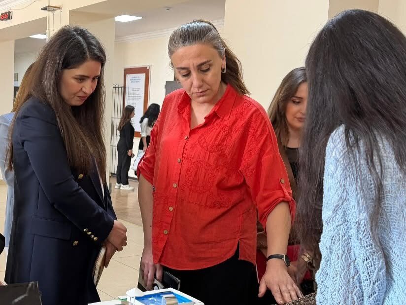 Tələbələrin əl işlərindən ibarət “ Şəhərsalma: İrs və İnnovasiya” adlı sərgi təşkil
