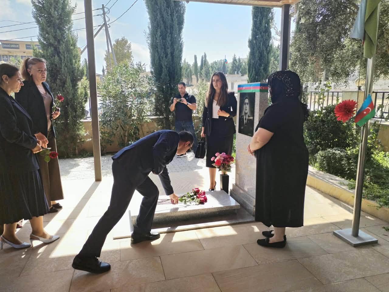 Şəhid ailələri ziyarət olunub