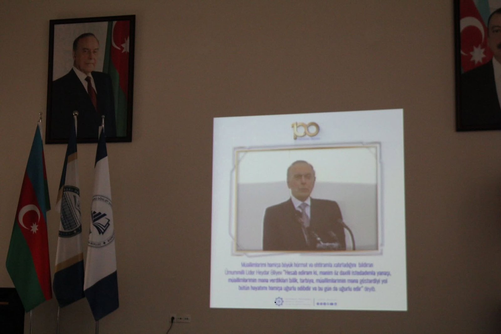 Müəllimlər Günü münasibətilə tədbir keçirilib